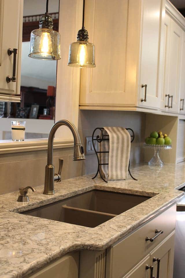 sink and countertop installation